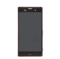 Lcd Pantalla Para Sony Xperia Z3 Con Marco Marrón